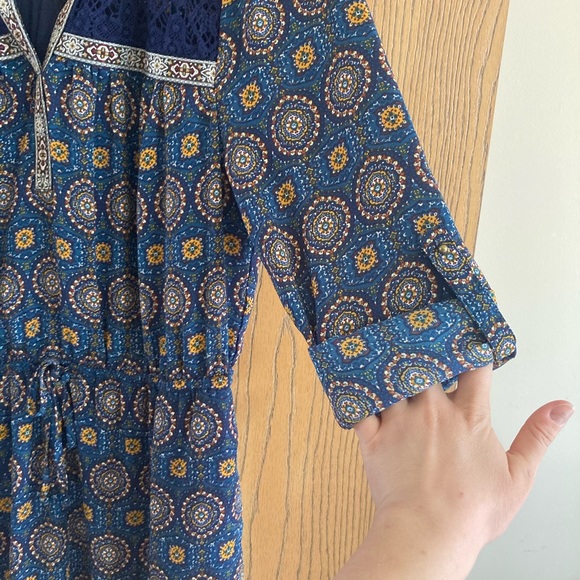 Daniel Rainn Boho Long-sleeve Tunic Size Medium - Picture 8 of 15